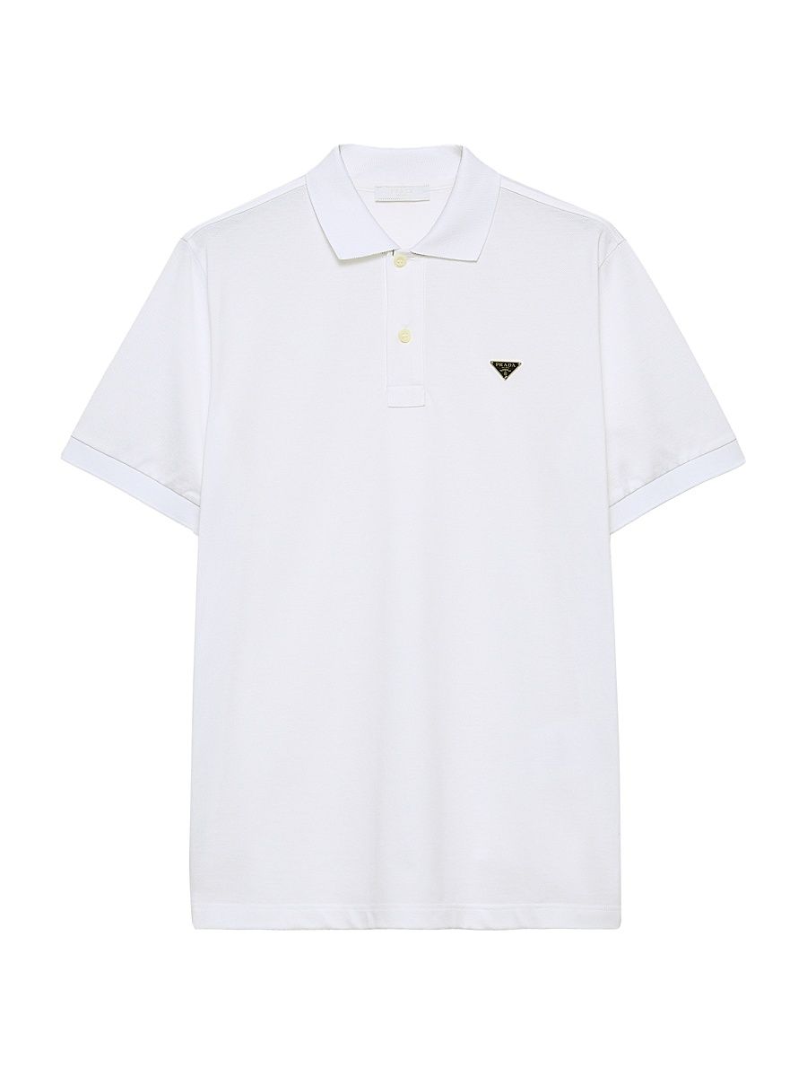 Men's Piqué Polo Shirt - White - Size XXXL
