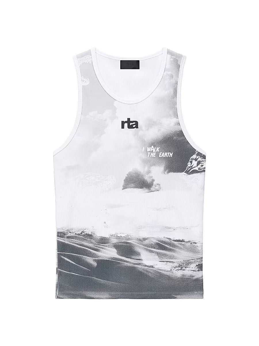 Men's Chaparral Sylvain Ribbed Tank - Grey Chaparral - Size XXL