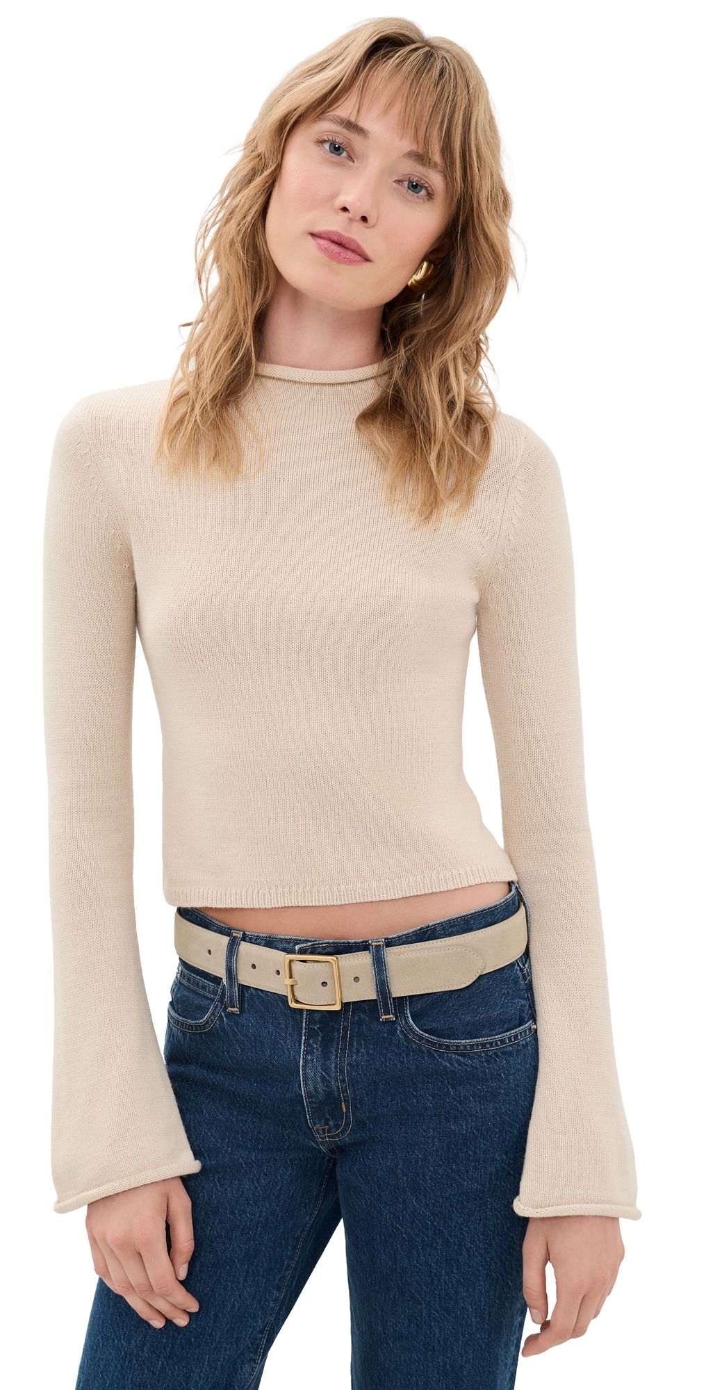 ASTR the Label May Sweater Oatmeal XS