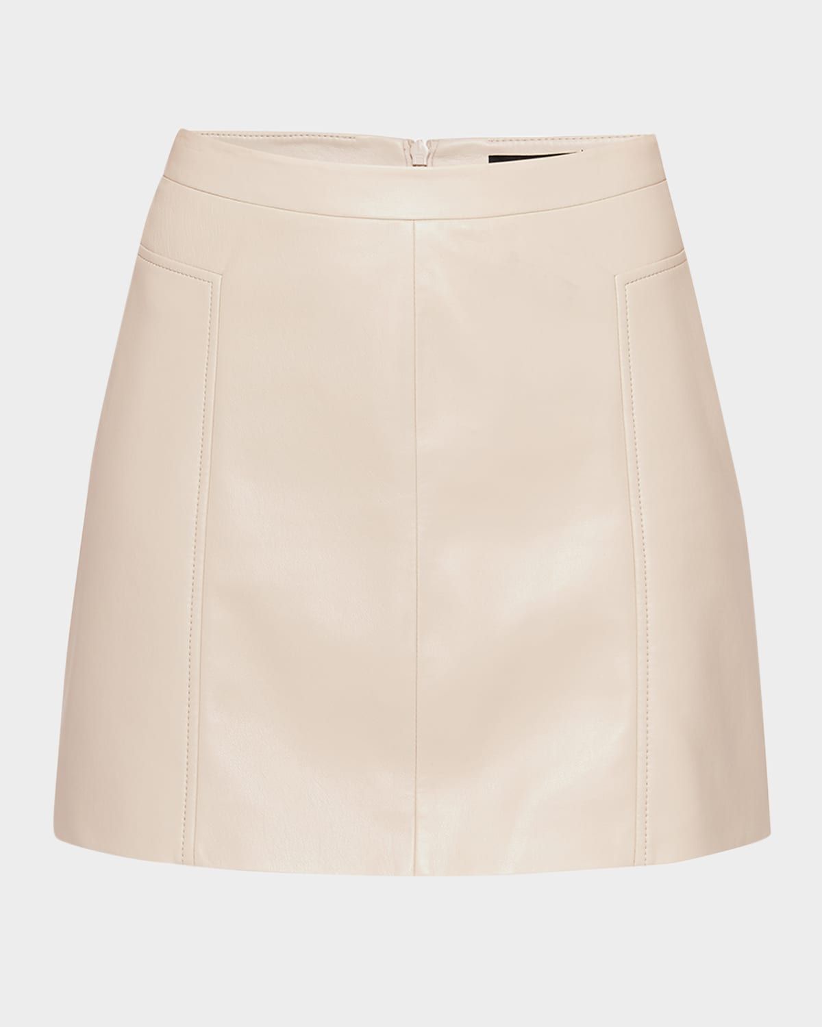 Ainsley Recycled Leather Skirt