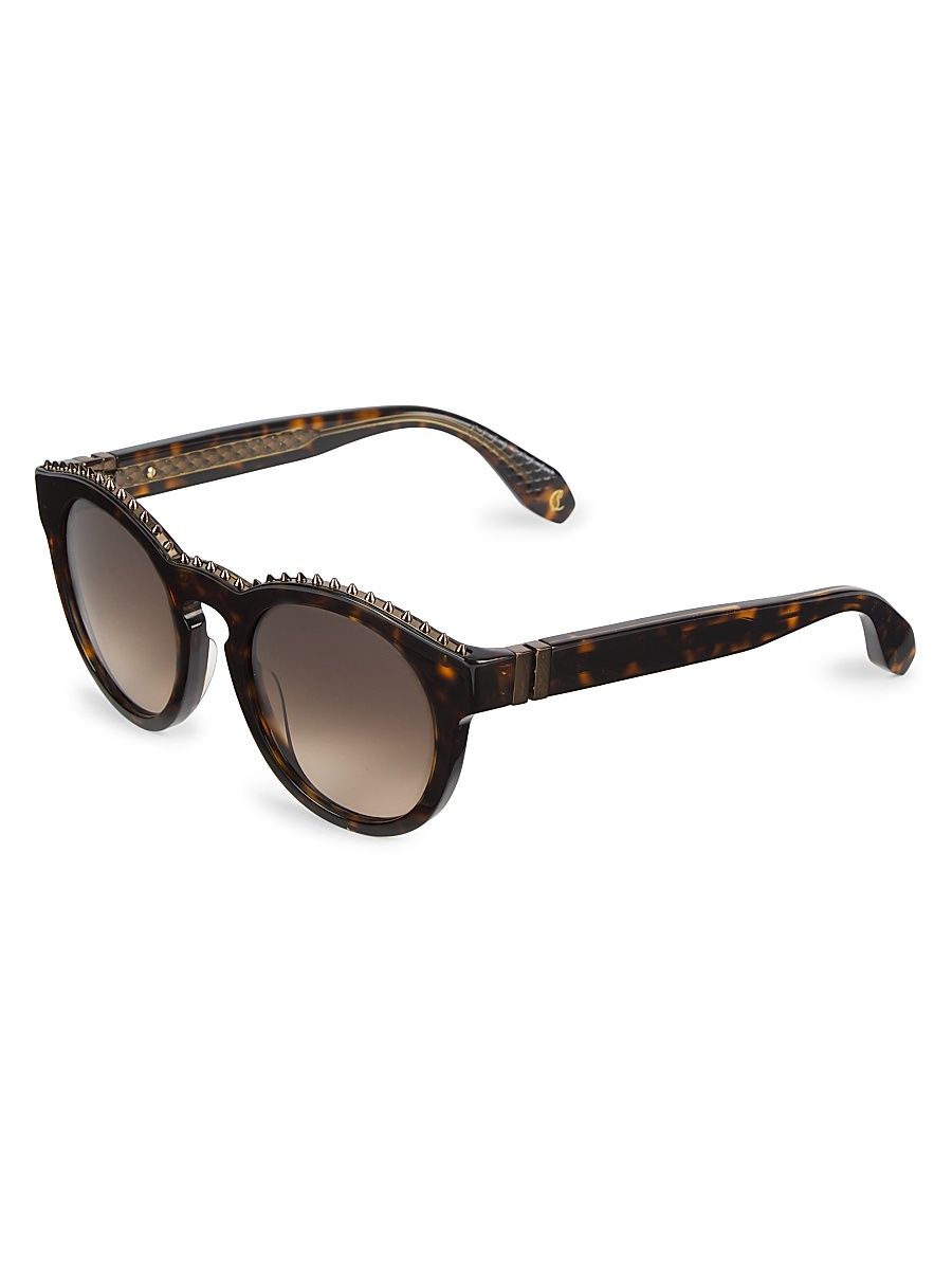 Women's Anouk 53MM Round Sunglasses - Brown