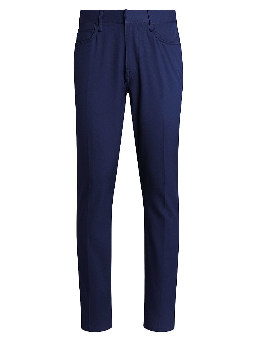 Men's Tech Five-Pocket Slim-Fit Pants - Refined Navy - Size 40