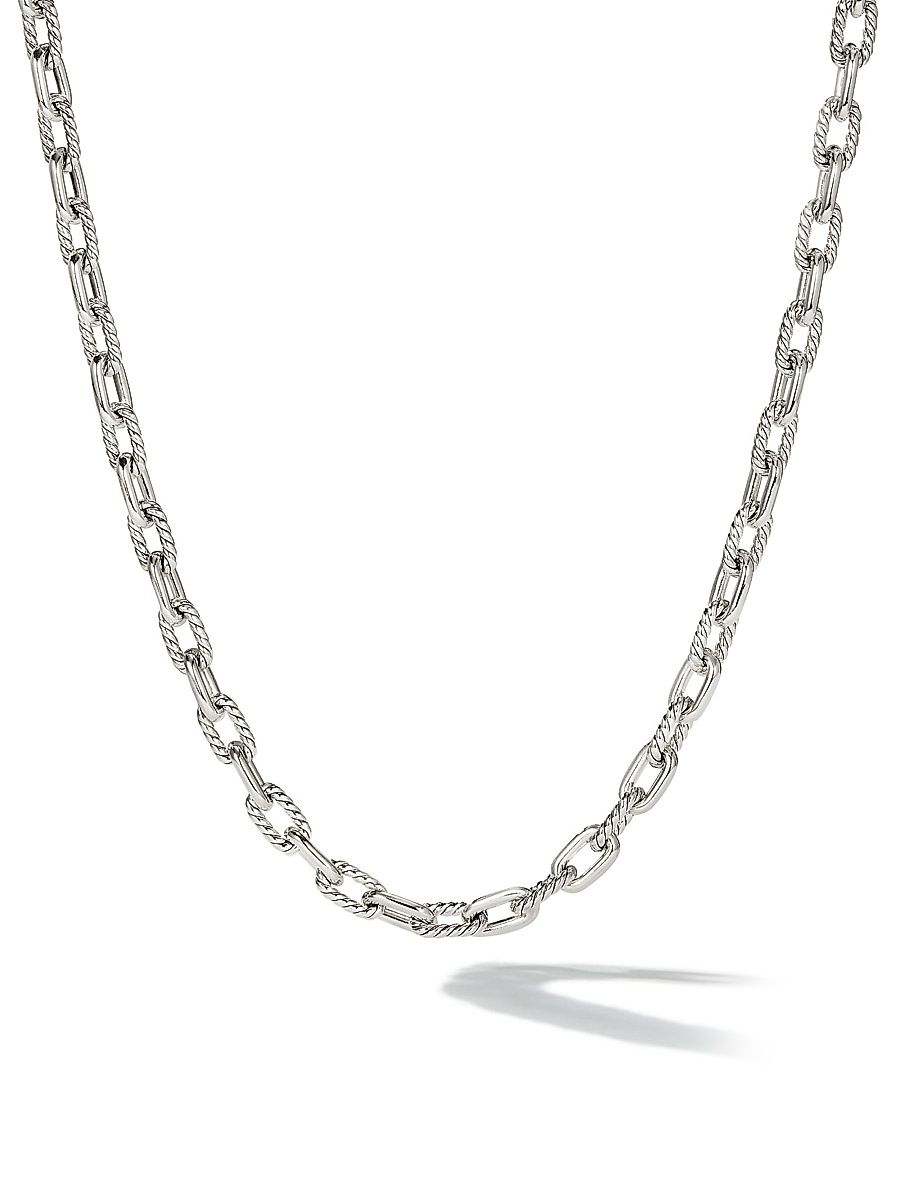 Women's DY Madison Chain Necklace In Sterling Silver - Silver