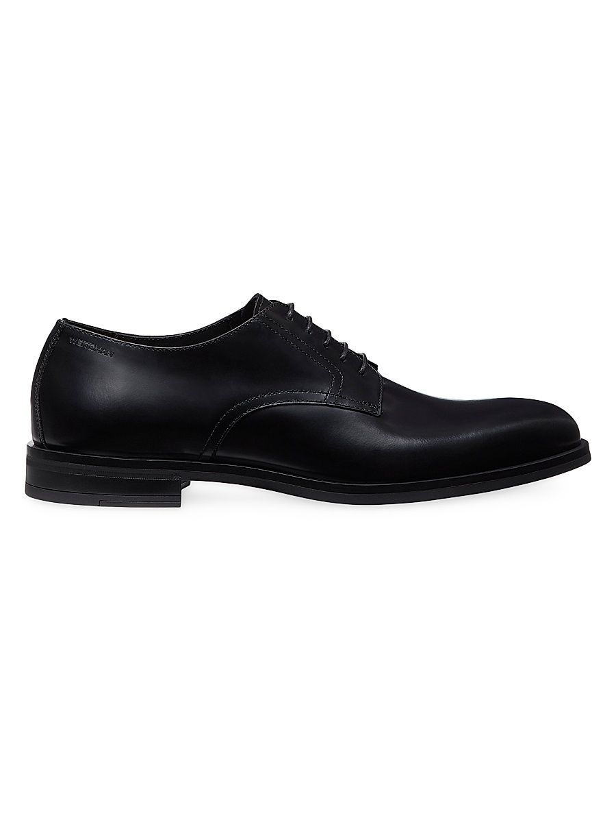 Men's SW Club Classic Leather Derbys - Black - Size 9.5