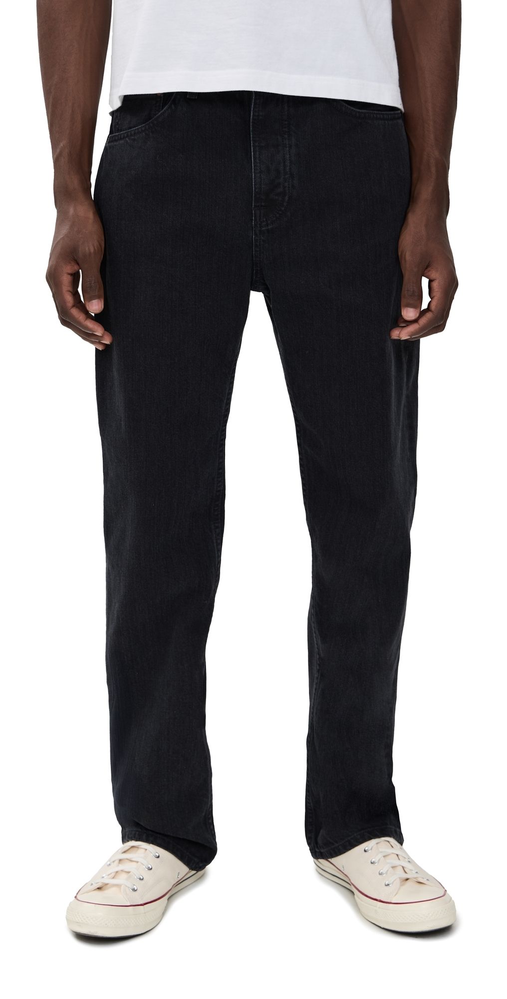 Nudie Jeans Tuff Tony Loose Fit Jeans Black Vintage 31