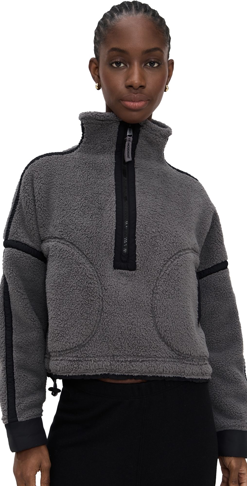 FP Movement Mountain High Half Zip Fleece Gunmetal XL
