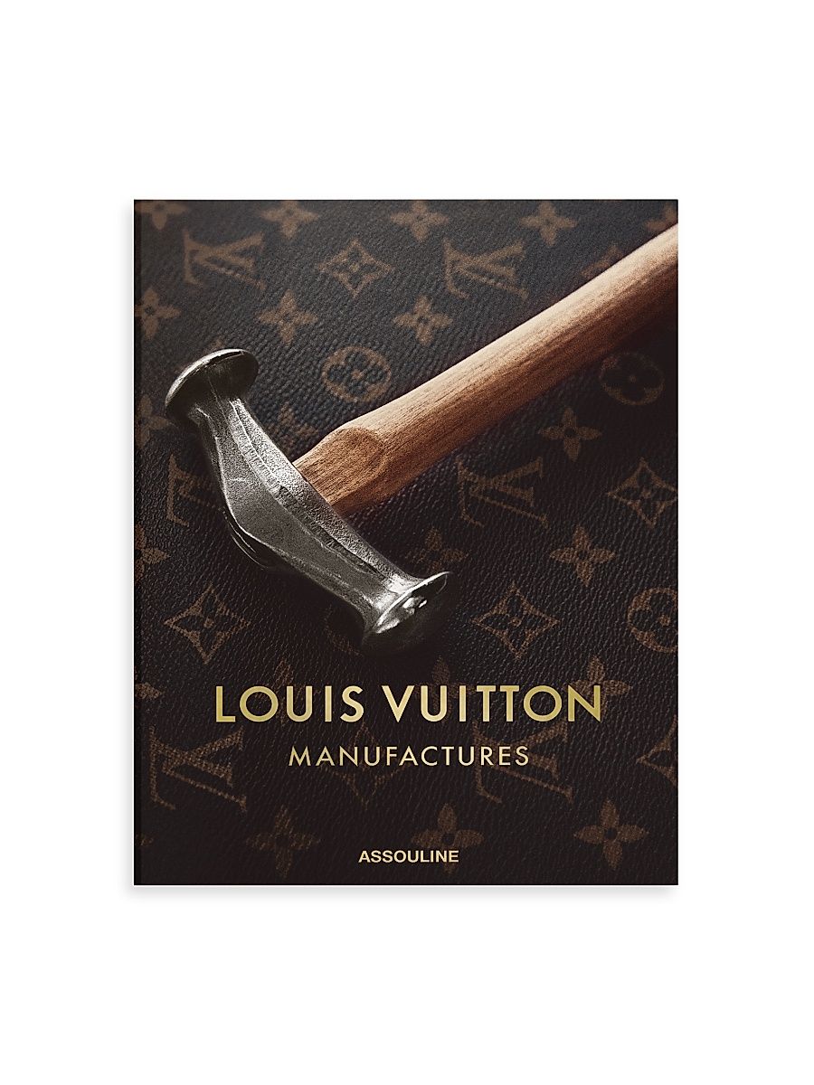 ''Louis Vuitton Manufactures'' Hardcover Book - Black