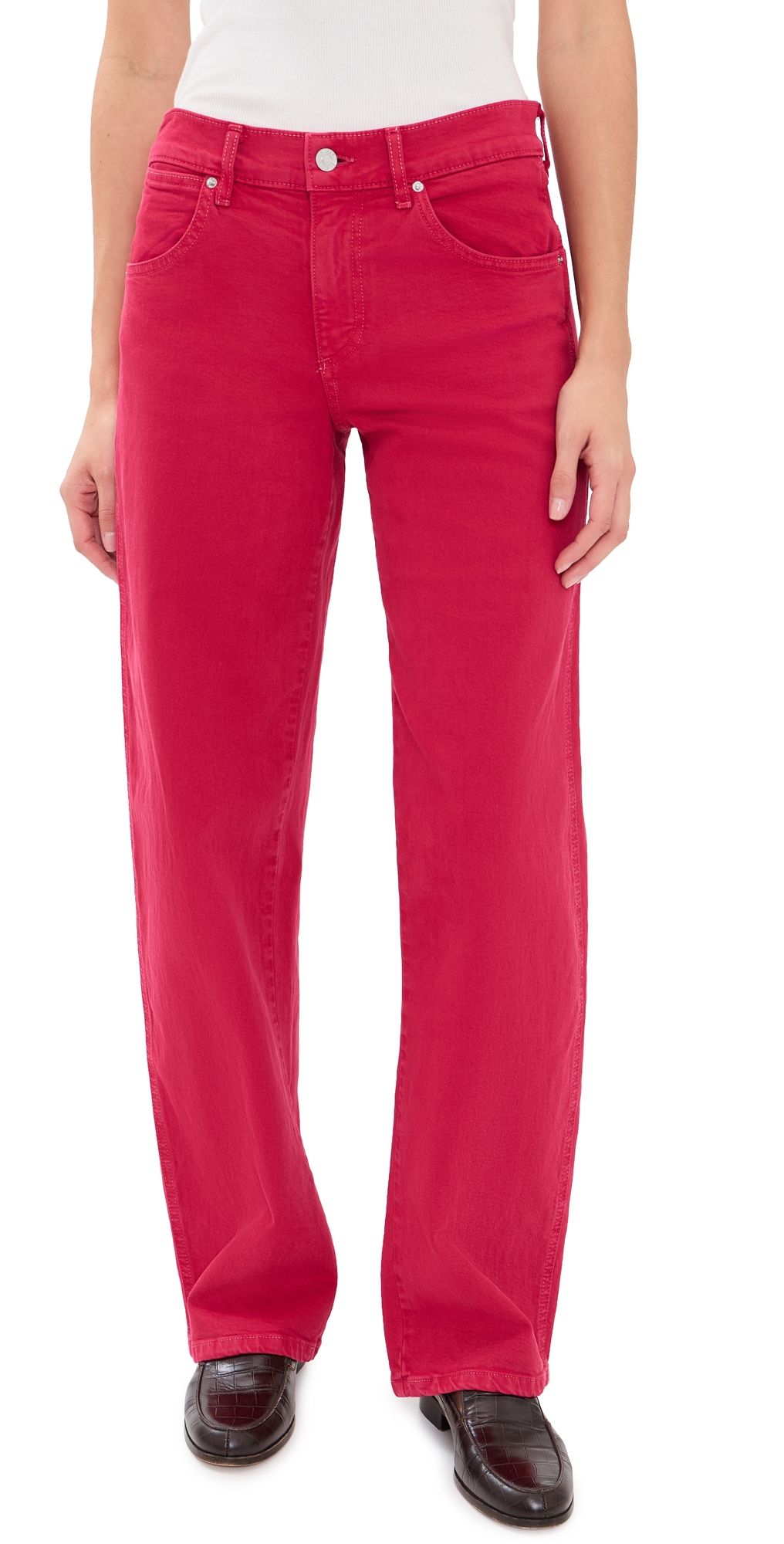 LE JEAN Cowboy Curve Jeans Red 23