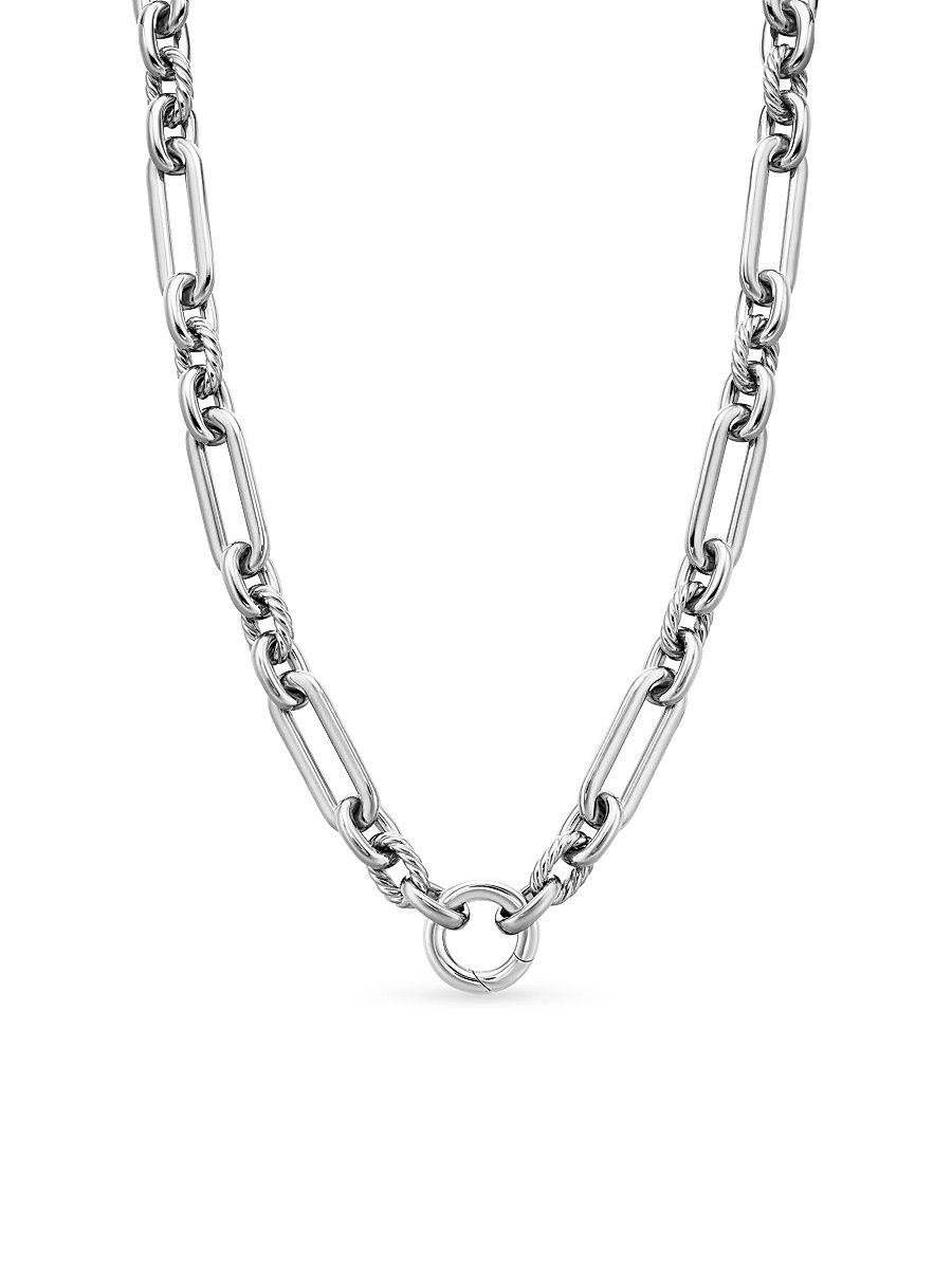Women's Lexington Chain Necklace - Silver - Size 18