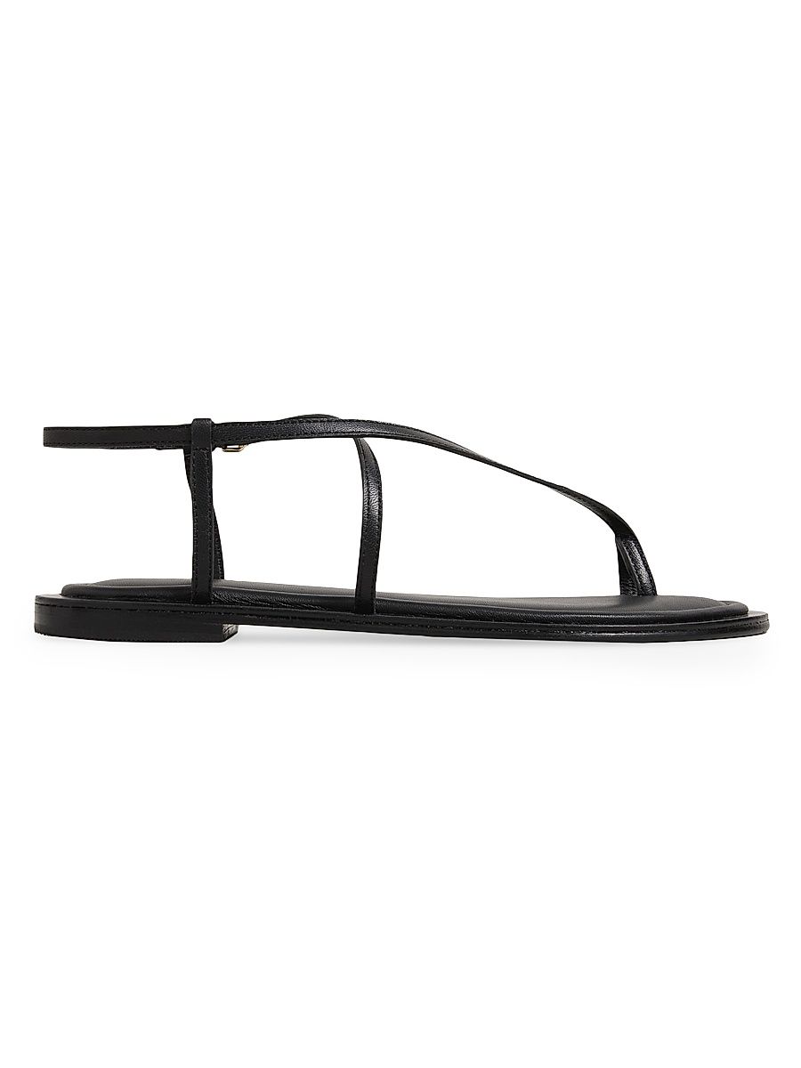Women's Reef Leather Sandals - Black - Size 11