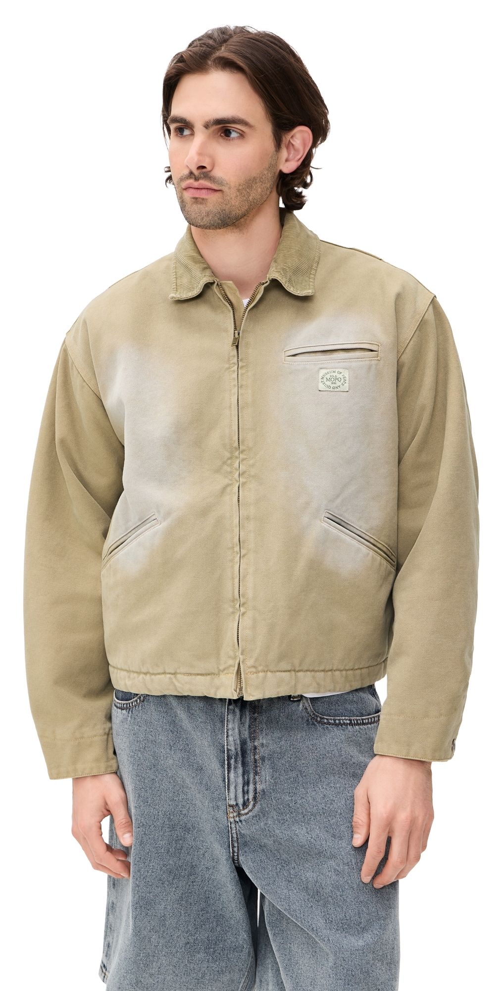 Museum of Peace and Quiet Utility Canvas Jacket Tan M