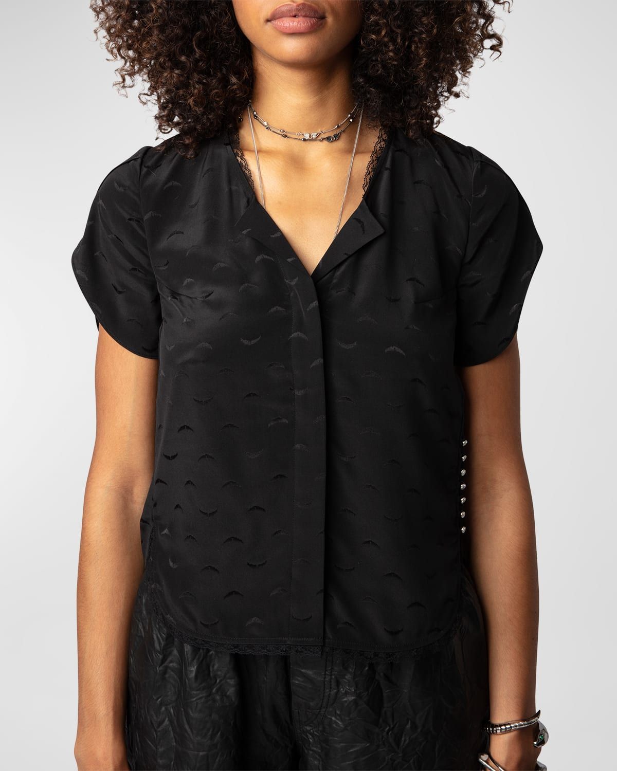 Tiffiny Short-Sleeve Top