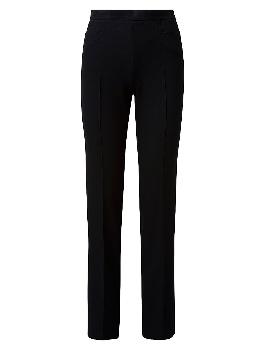 Women's Francoise Wool Pants - Black - Size 16