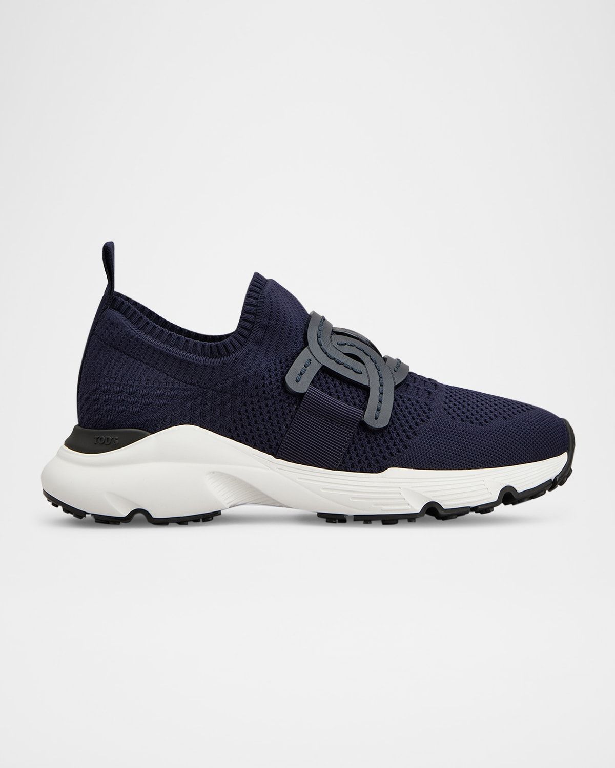 Stretch Knit Chain Runner Sneakers