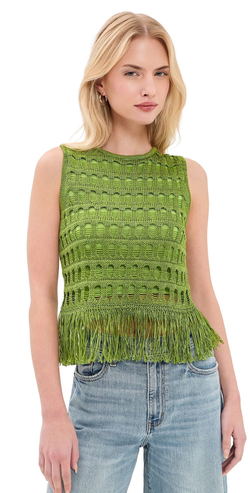 A. L.C. Esme Top Sage S