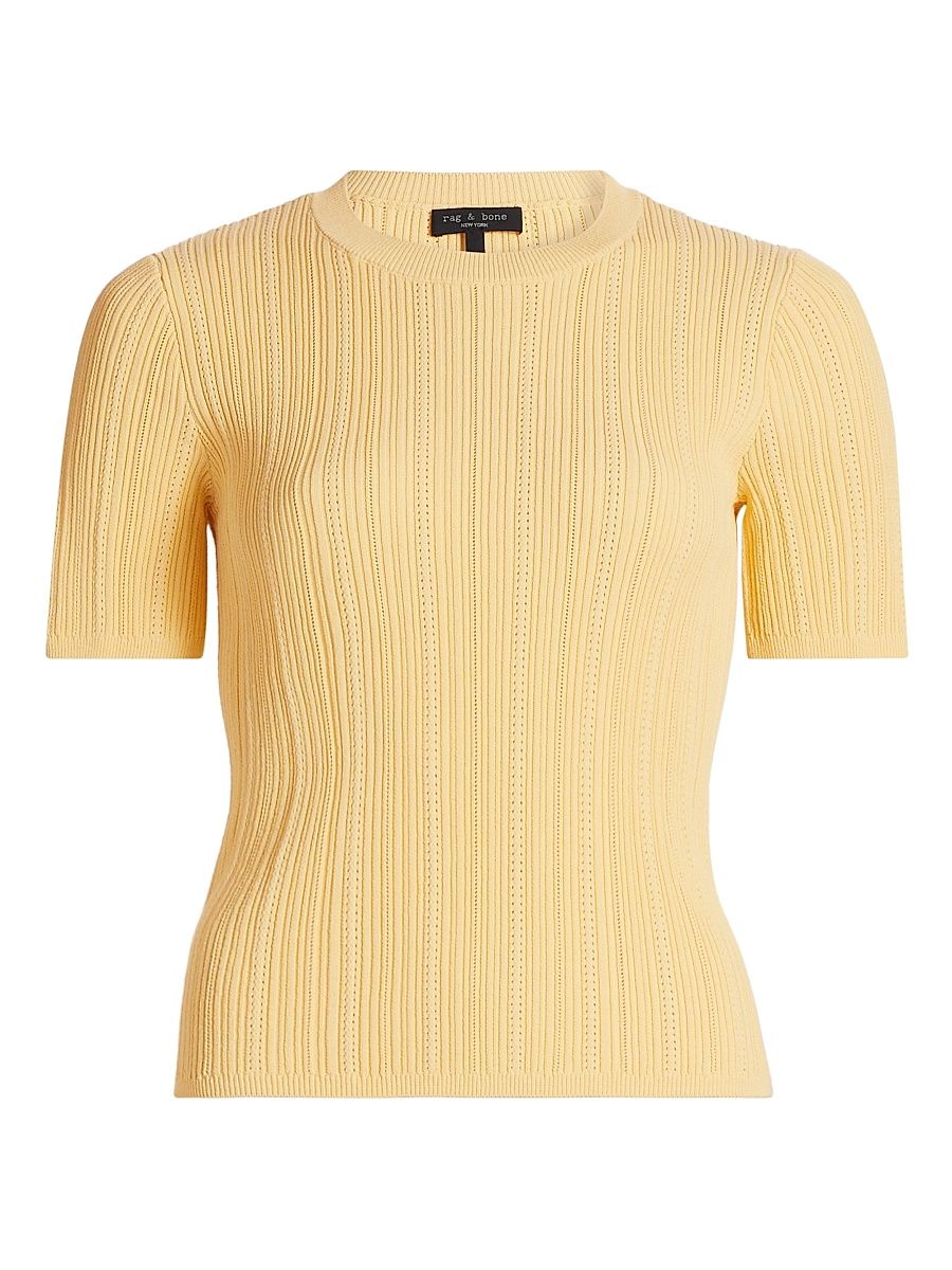 Women's Camryn Short-Sleeve T-Shirt - Sunlight - Size Small