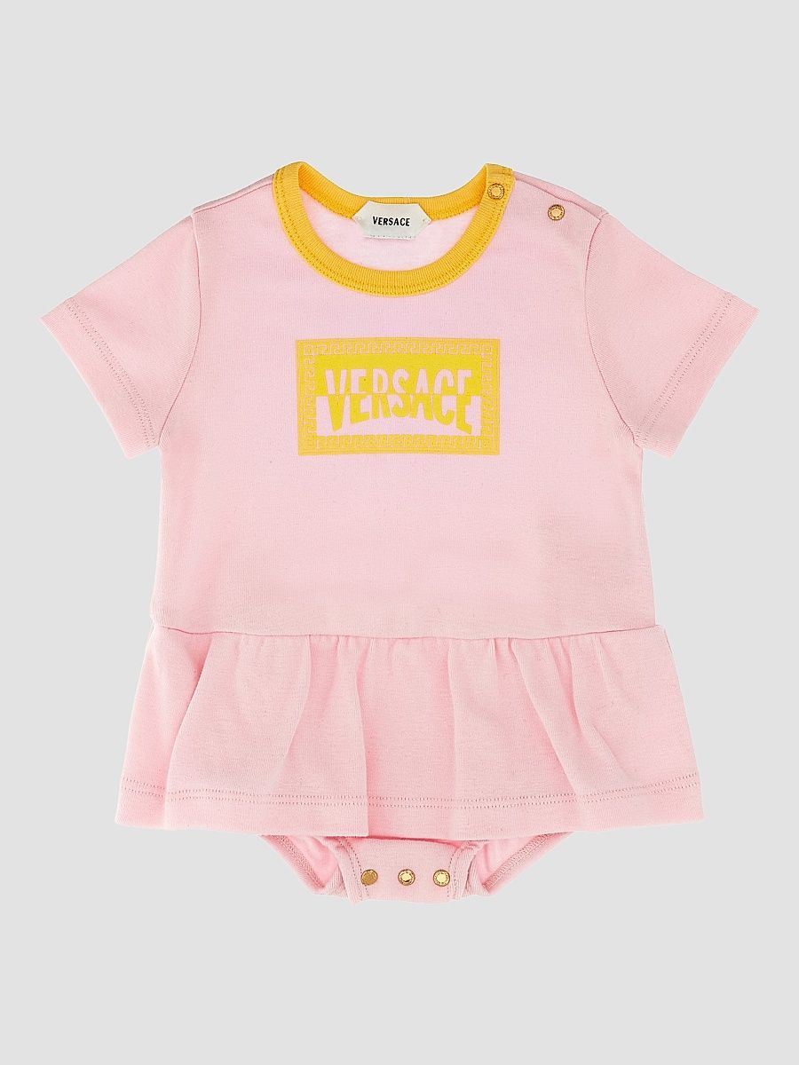 Baby Girl's Logo Jumpdress - Pink - Size 9 Months