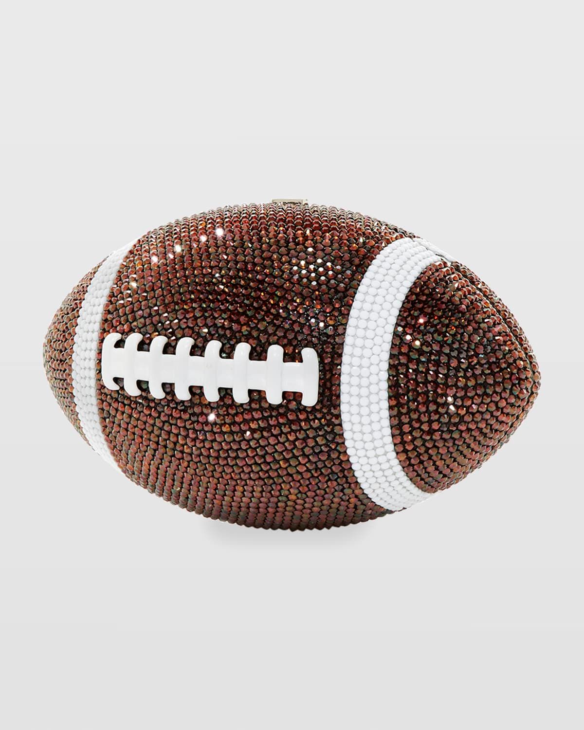 Crystal Football Minaudiere Bag