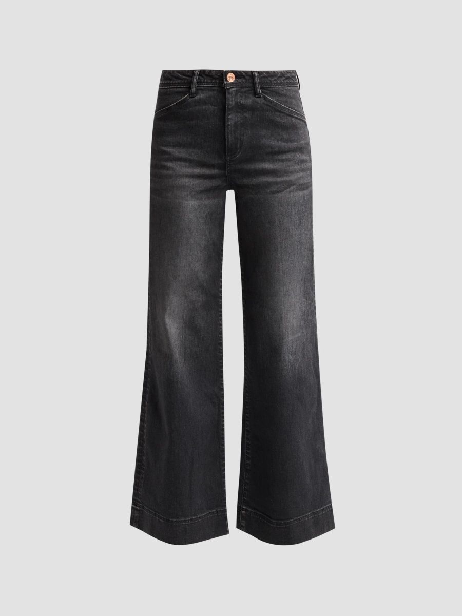 Moussy Vintage Women's Greene Flared Jeans - Black - Size 30