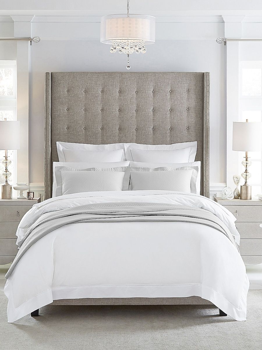 Giza 45 Percale Bedding Collection - Ivory - Size King