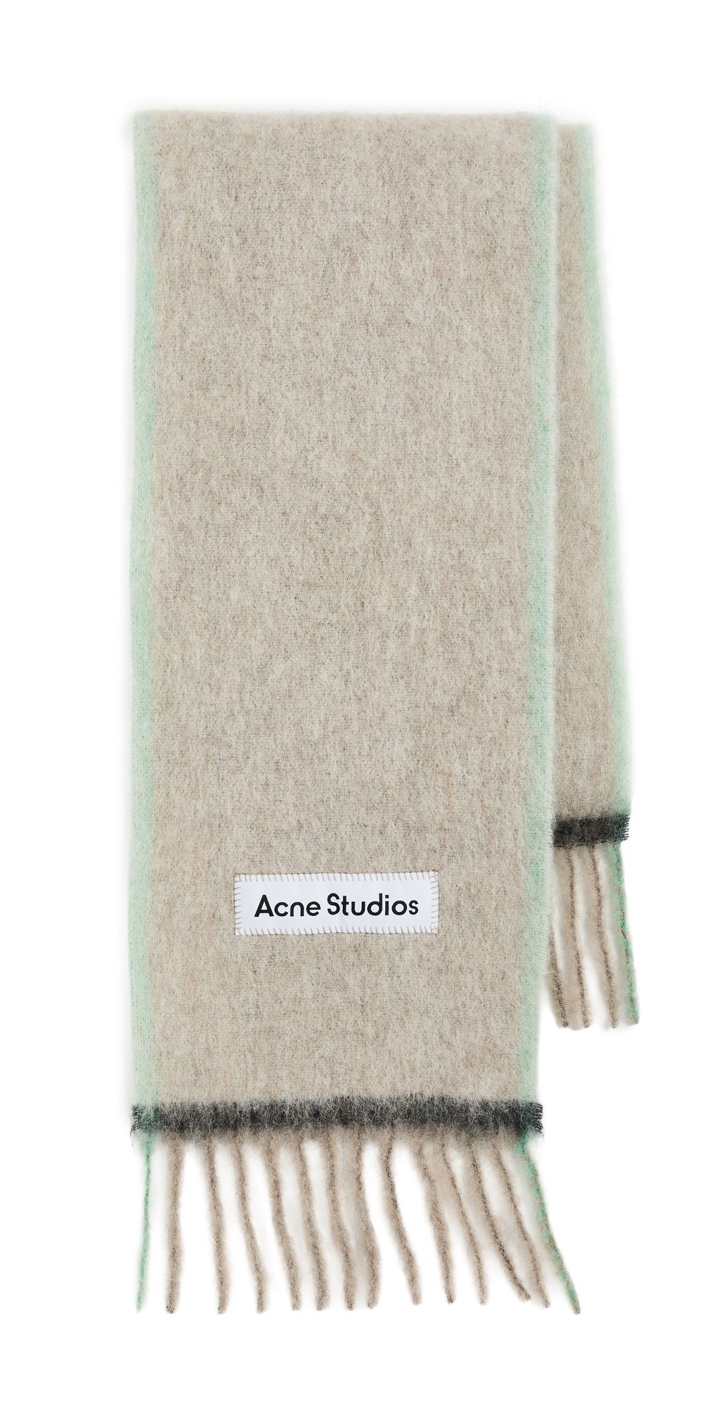 Acne Studios Vally Solid Scarf Beige/Grey One Size
