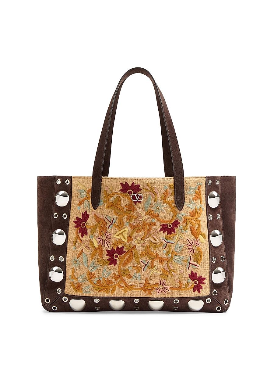 Women's Nellcôte Medium Embroidered Shopping Bag