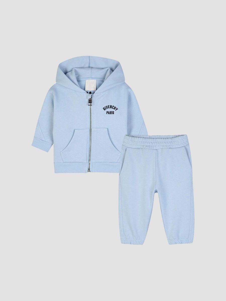 Givenchy Boy's Baby Boy's & Little Boy's 2-Piece Logo Track Suit - Pale Blue - Size 6 Months