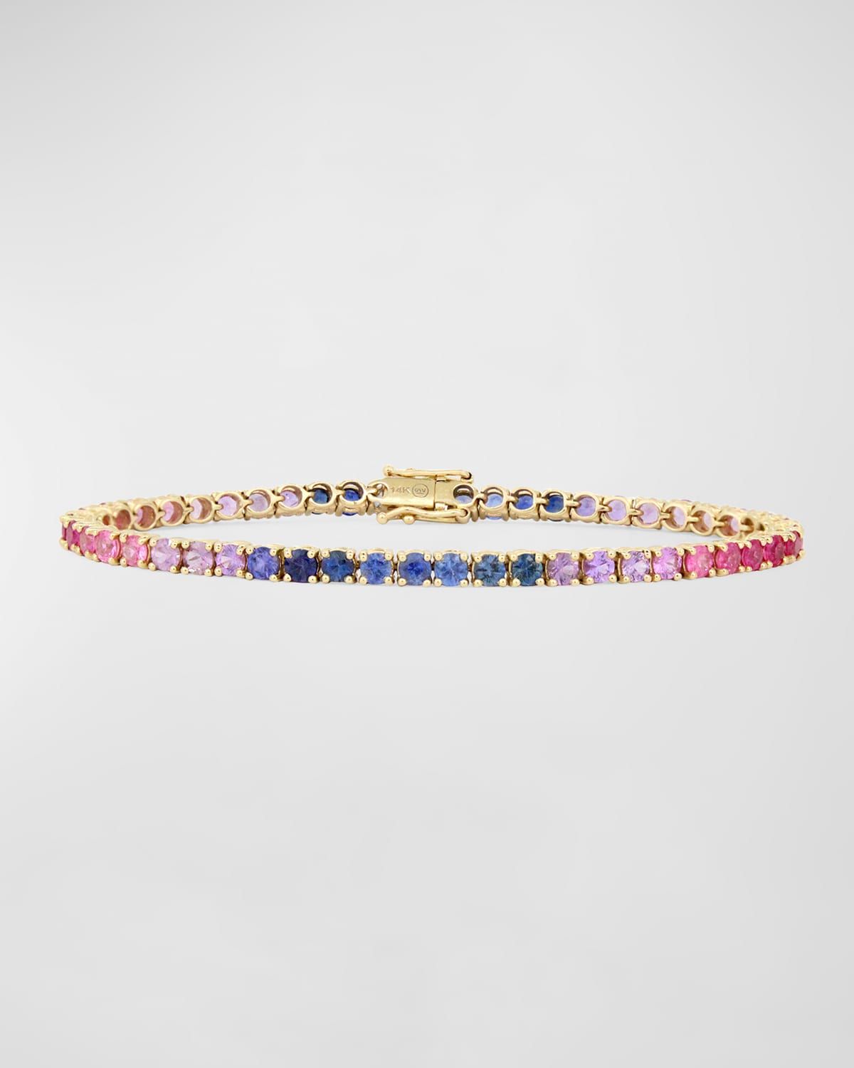 Kaleidoscope 14K Tennis Bracelet