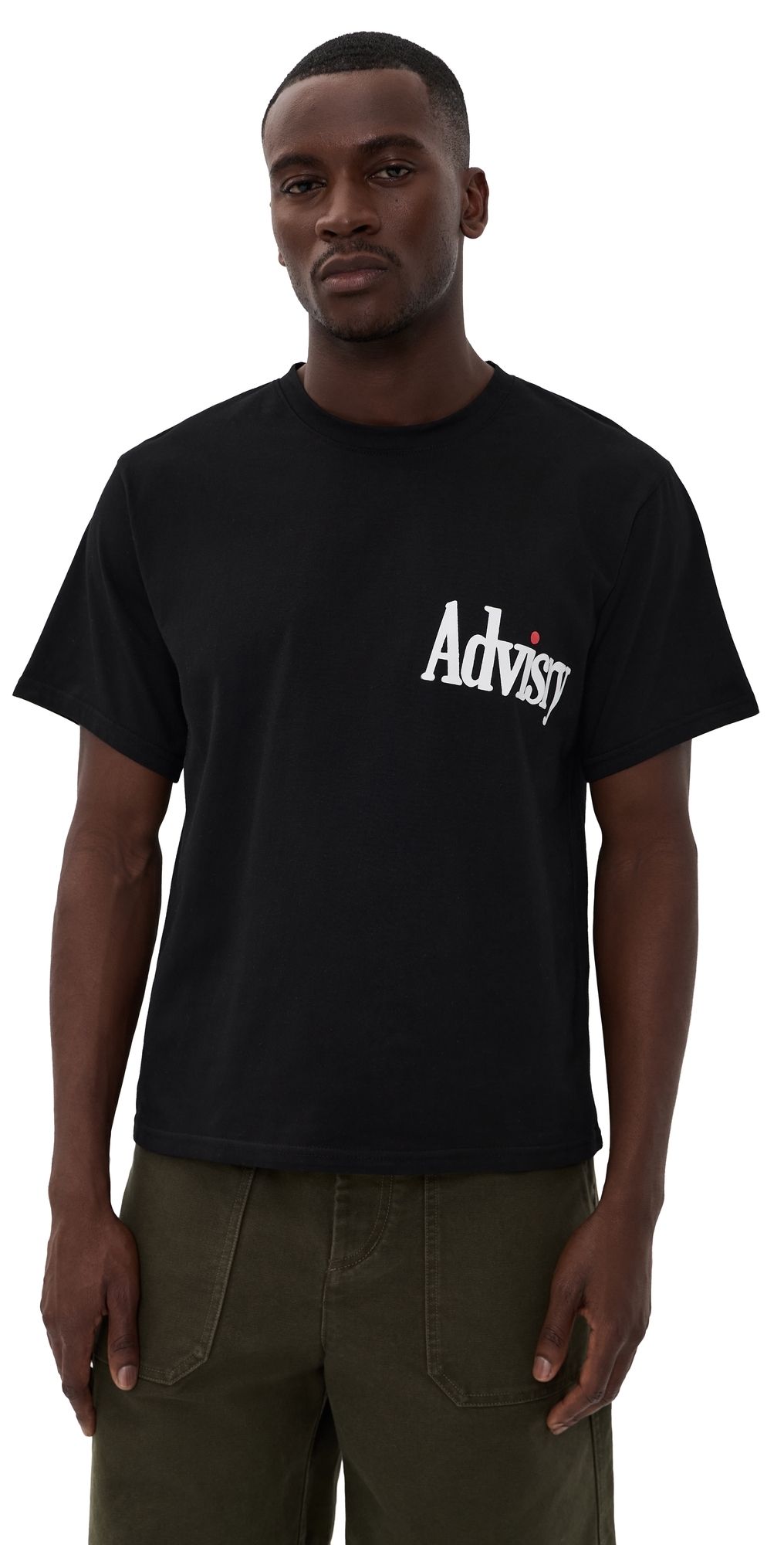 Advisry Dot Logo Tee Black M