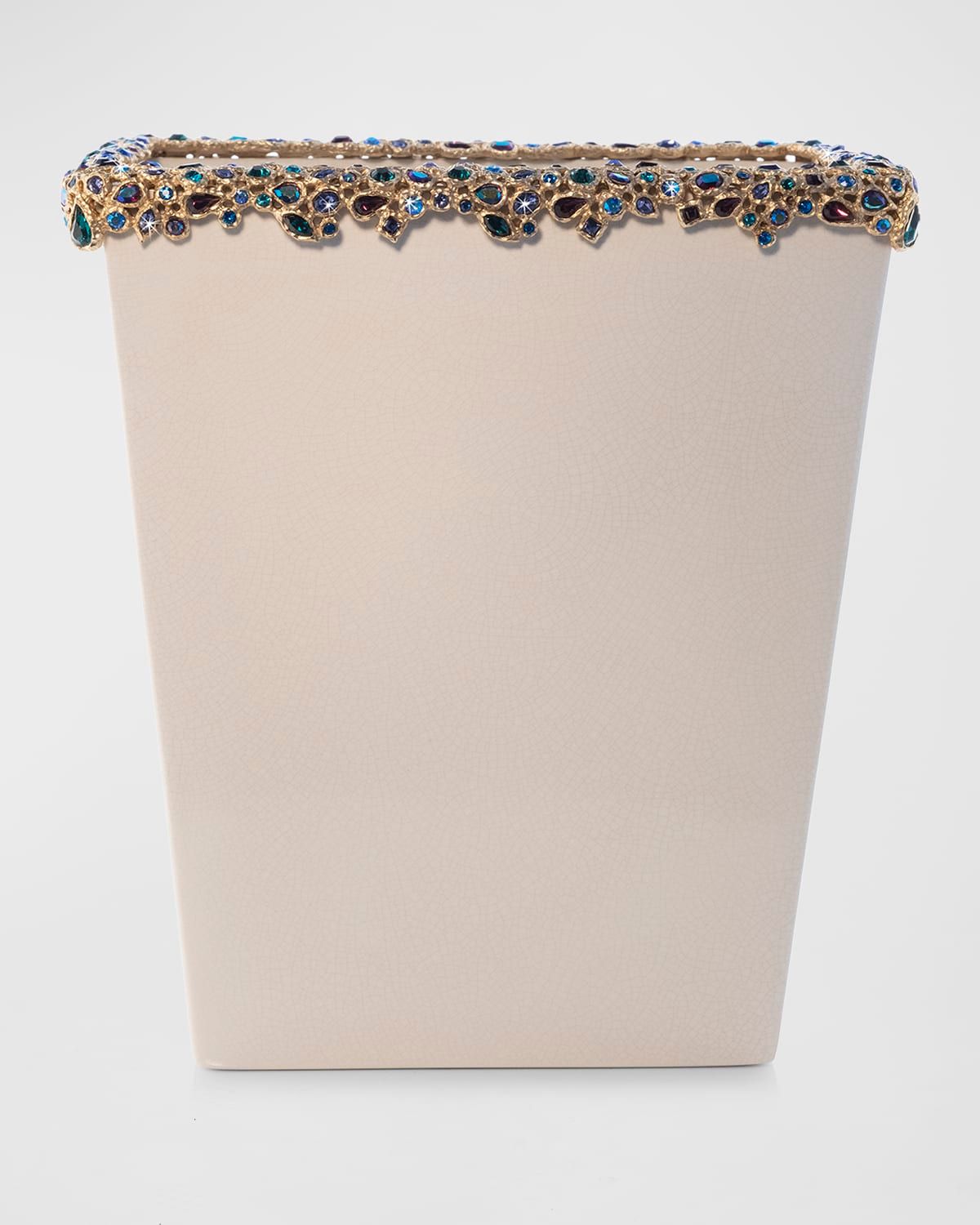 Bejeweled Trash Bin