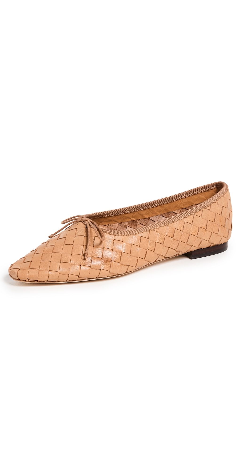 Loeffler Randall Landry Woven Flats Honey 5.5