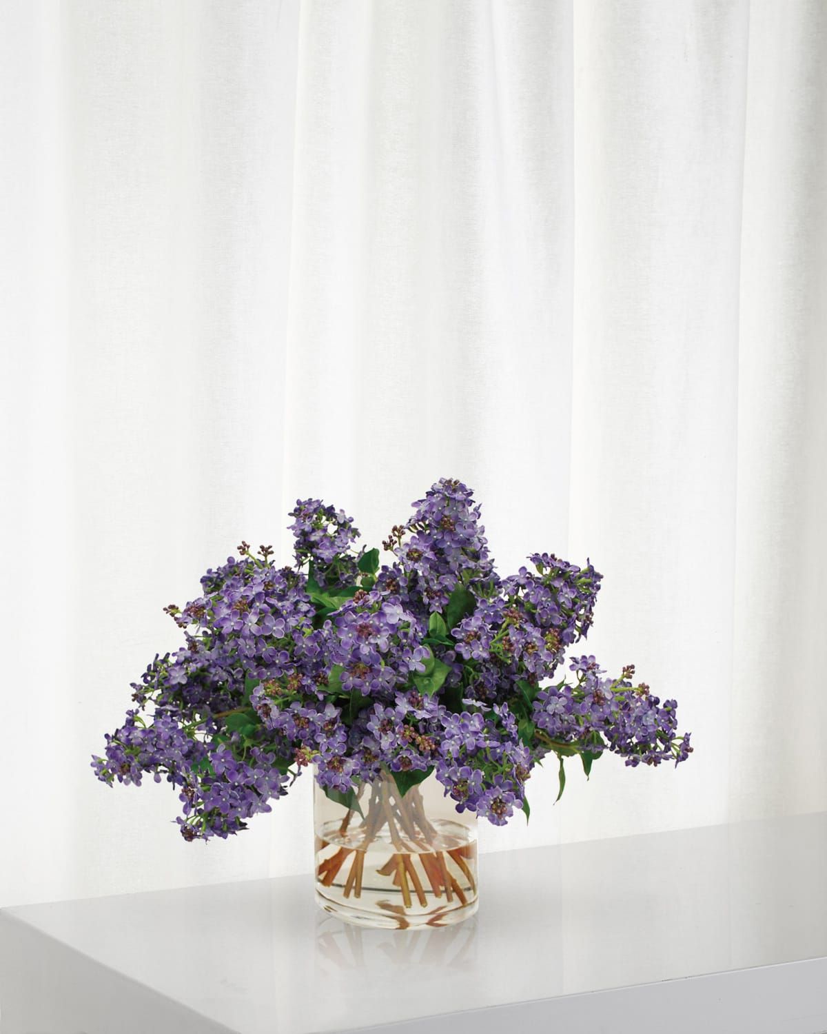 Lilac in Cylinder Vase
