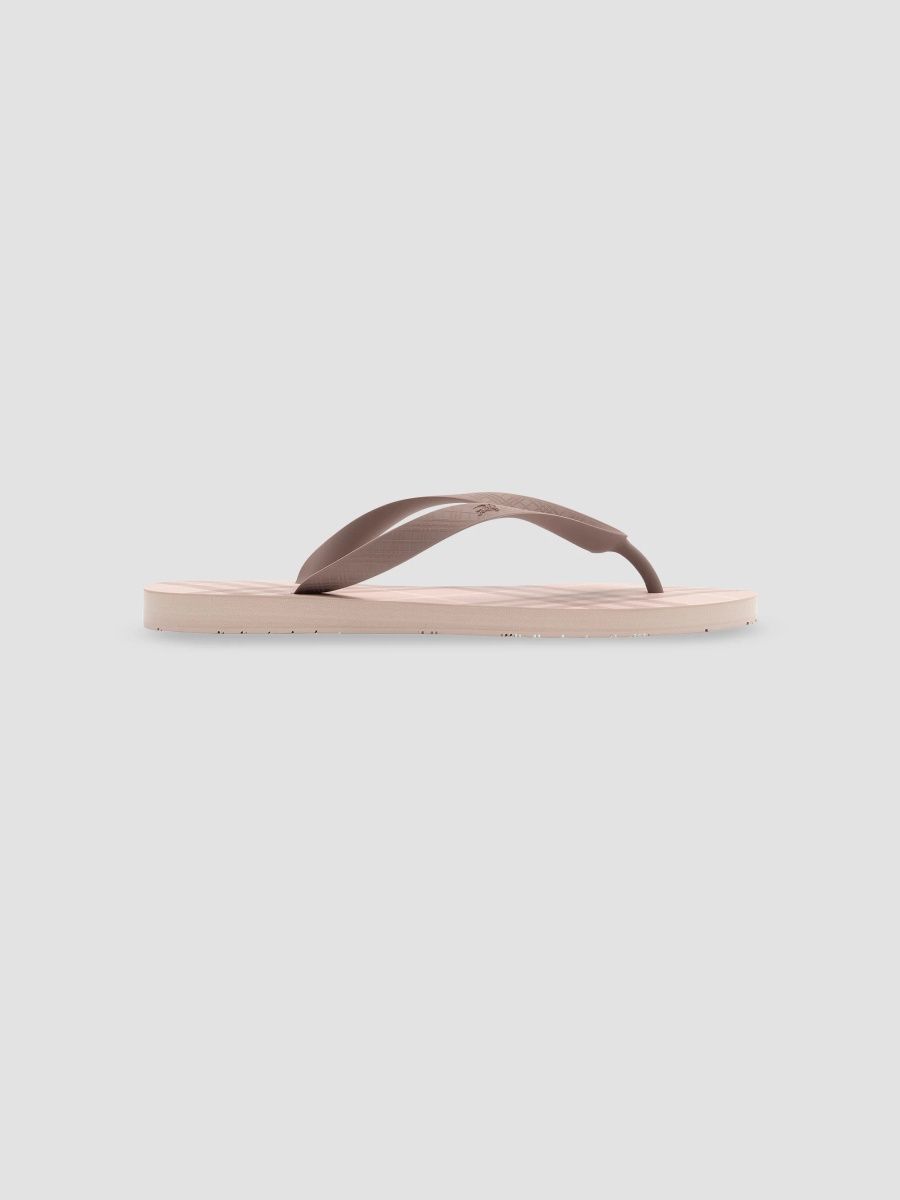 Burberry Women's Haze Flip-Flops - Pale Pink Chalk - Size 5