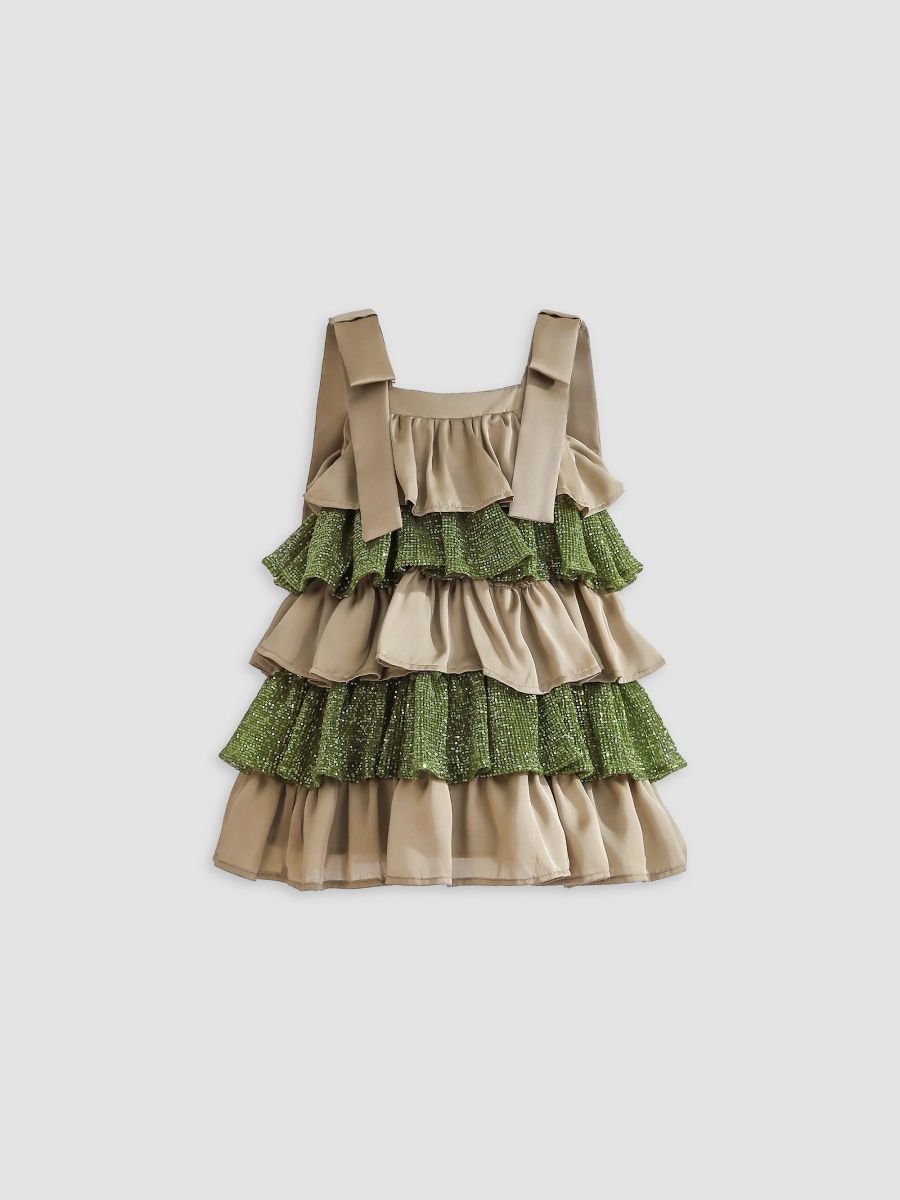 Tulleen Girl's Little Girl's & Girl's Bellamy Dress - Green - Size 9