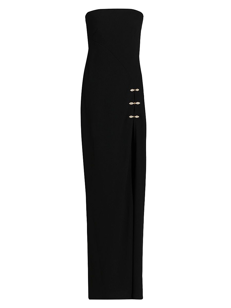 Women's Souza Strapless Maxi Dress - Black - Size 12