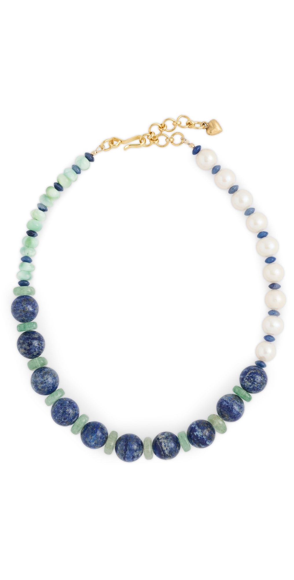 Brinker + Eliza Willa Necklace Blue Multi One Size