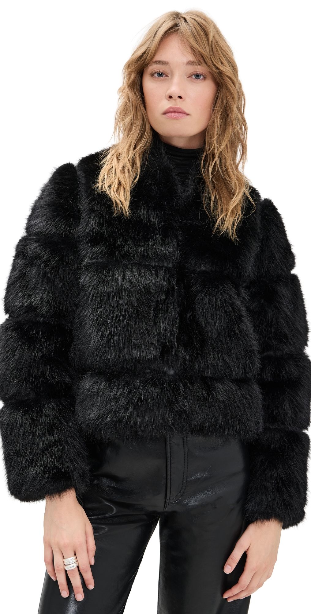 Apparis Sai Sable Coat Noir M