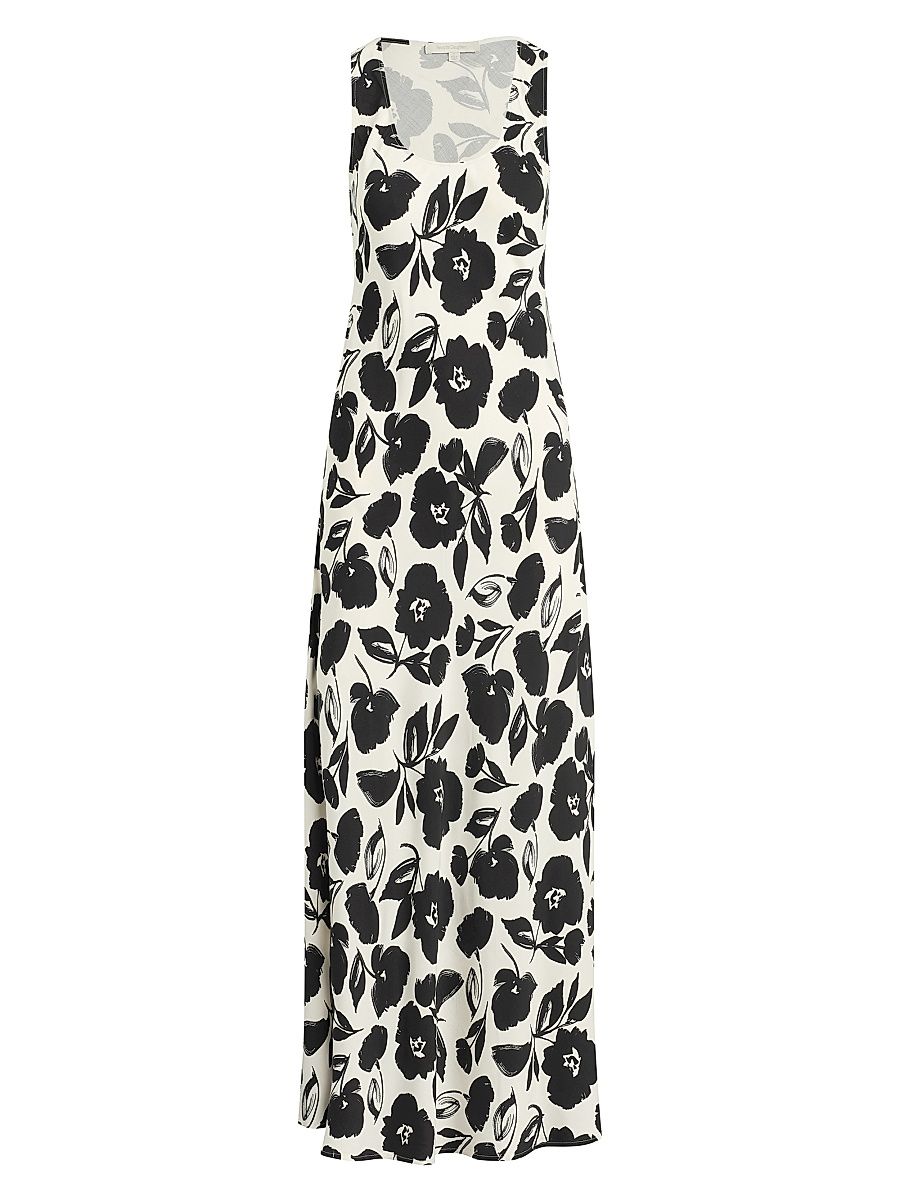 Women's The All Yours Brushed Floral Maxi Dress - Brushed Neutral - Size XL