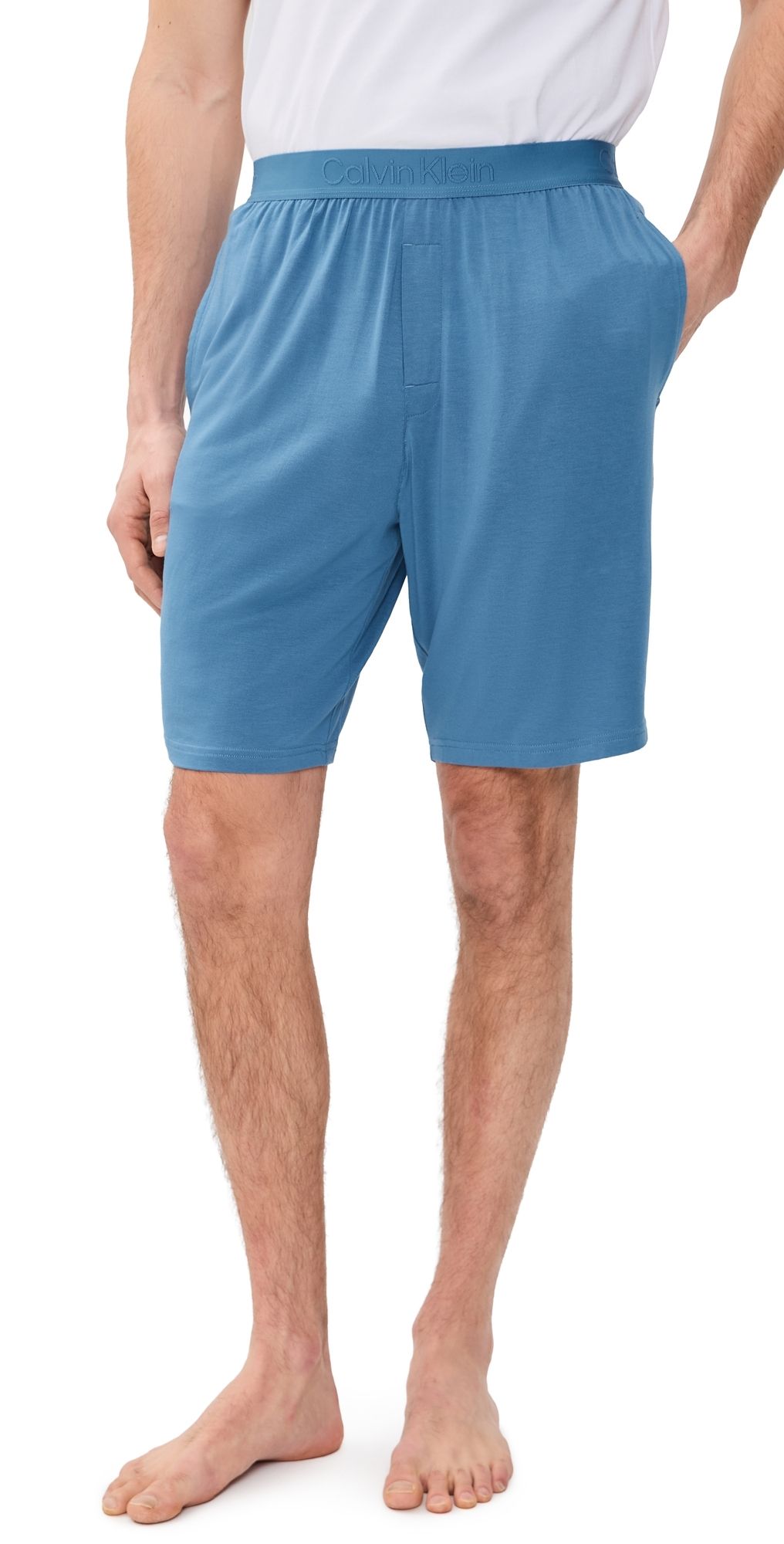 Calvin Klein Underwear Ultra Soft Sleep Short Liberty Blue S