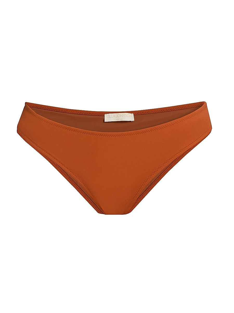 Women's Dani Mid-Rise Bikini Bottom - Sienna - Size Large