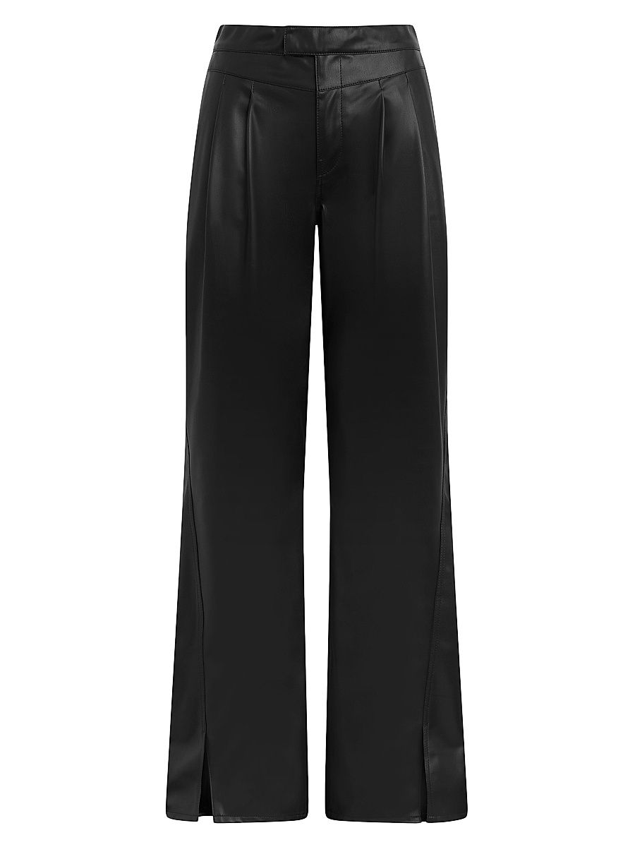 Women's Rosie High-Rise Wide-Leg Pants - Black - Size 26