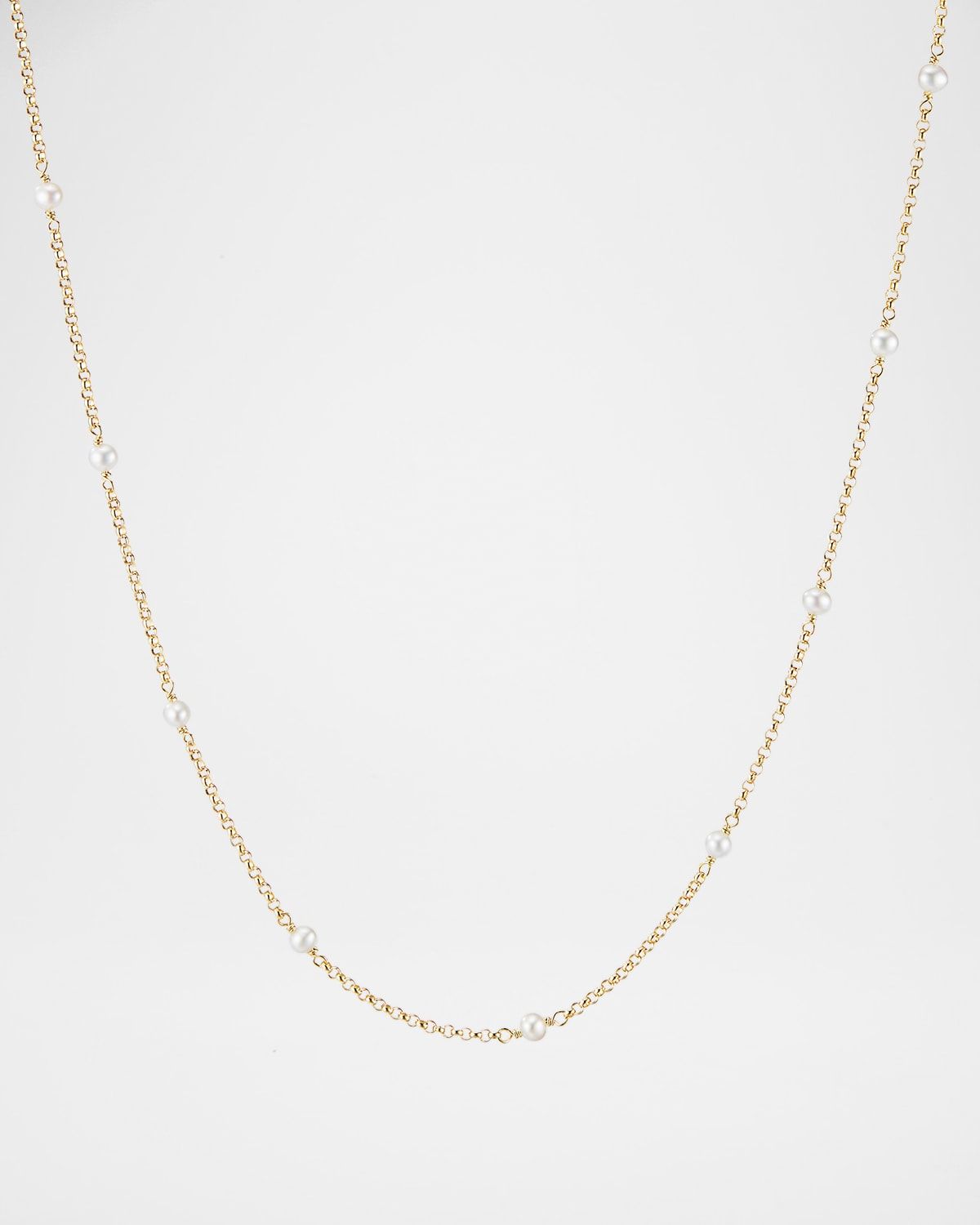 Cable Collectibles Turquoise Necklace, 36"L