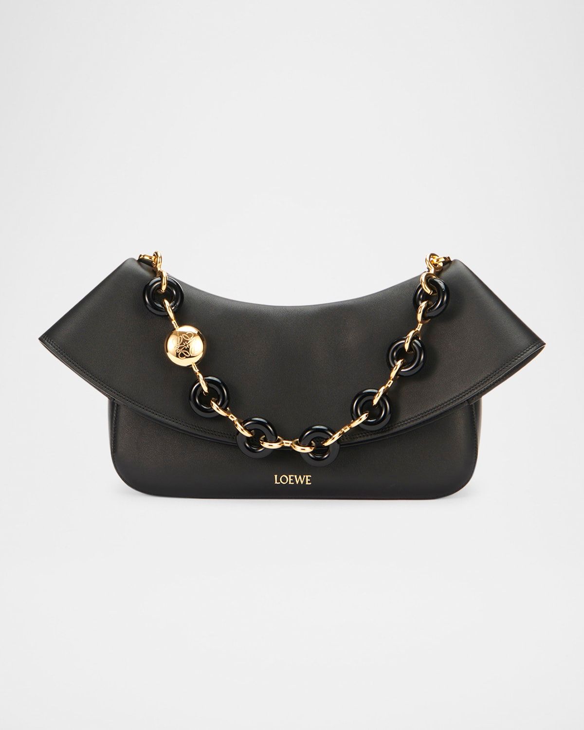 Ola Medium Shoulder Bag in Calfskin Leather
