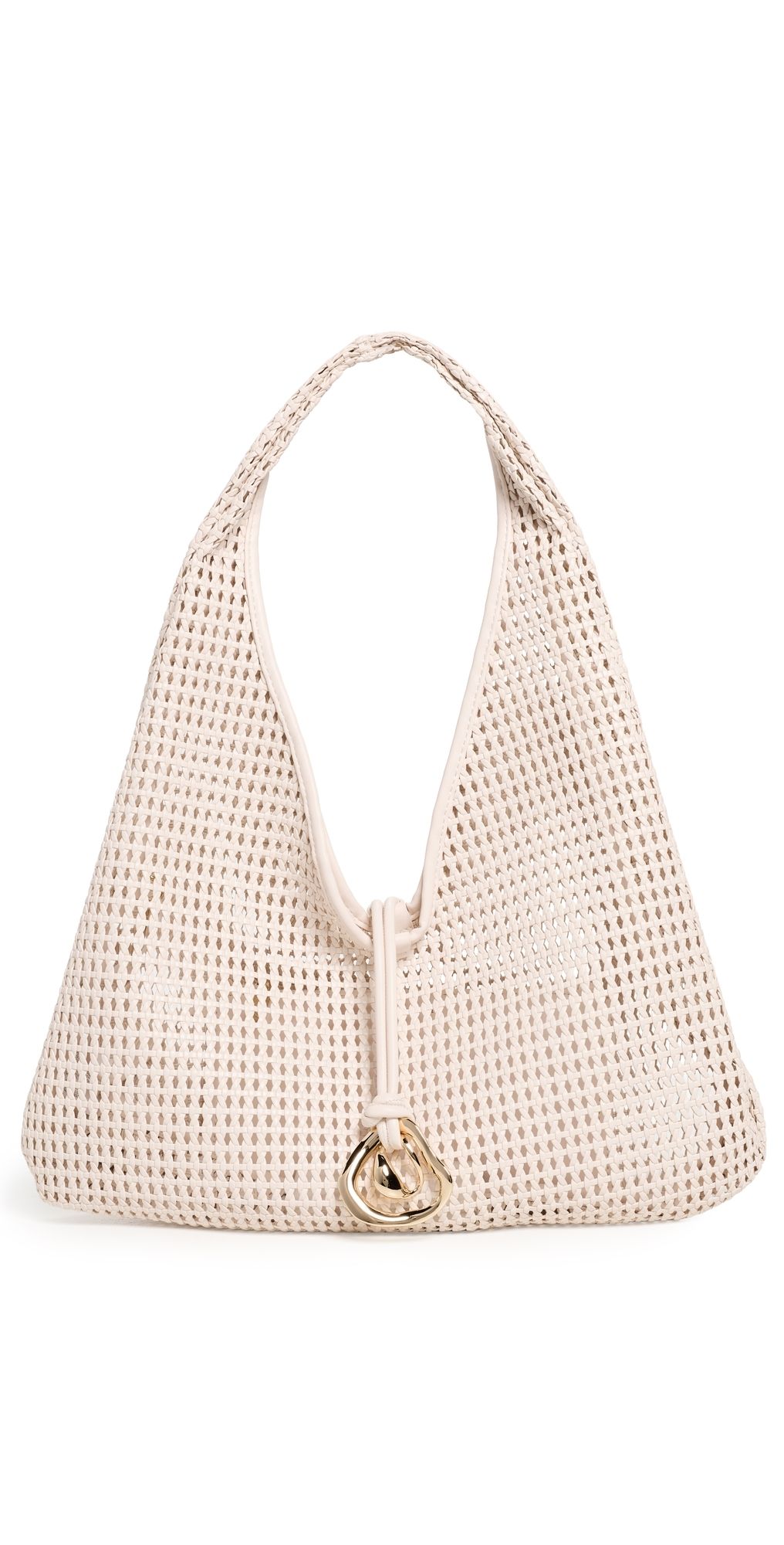 Dolce Vita Missie Woven Handbag Ivory One Size