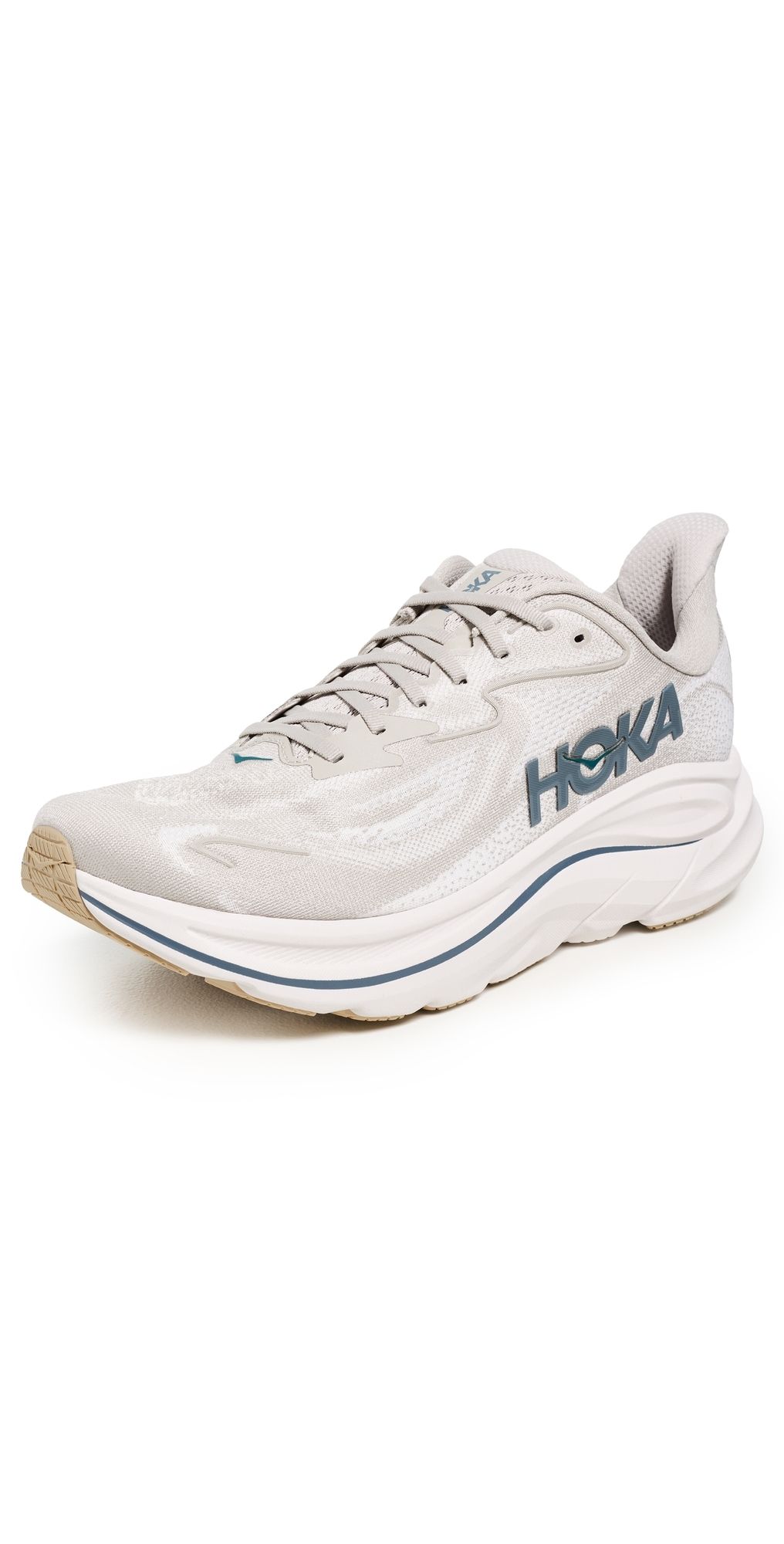 HOKA Clifton 10 Sneakers Putty/Grout 14