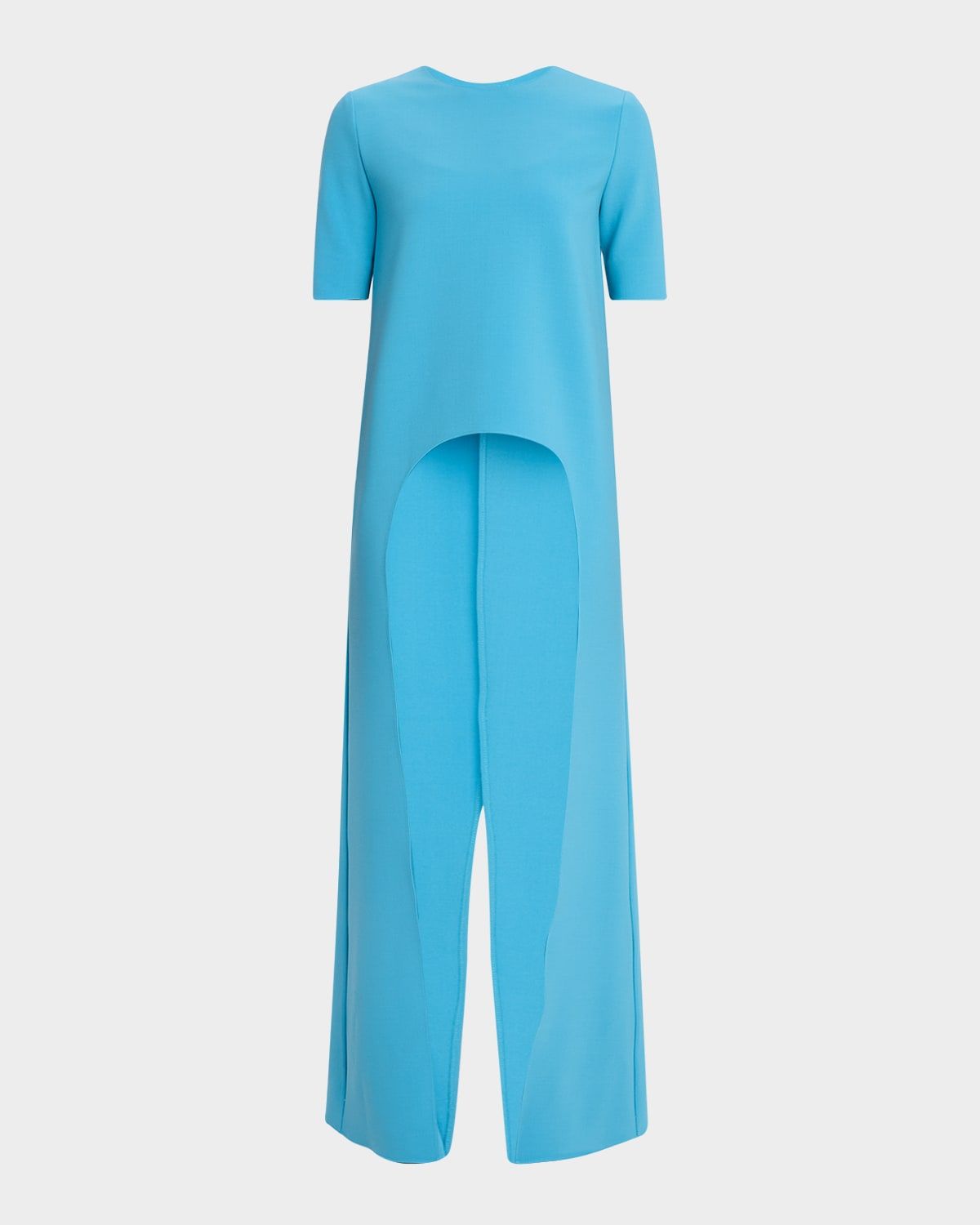 Penelope Short-Sleeve High-Low Top