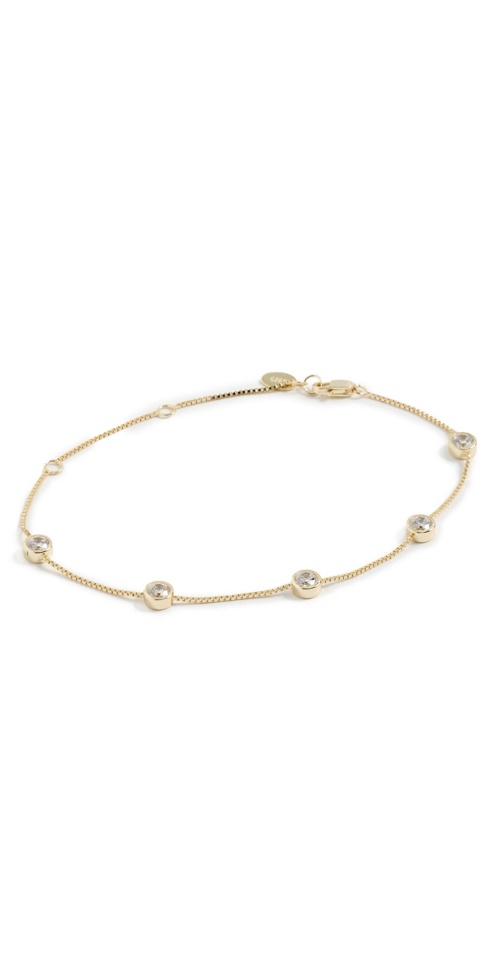 SHASHI Emily Bracelet Gold One Size