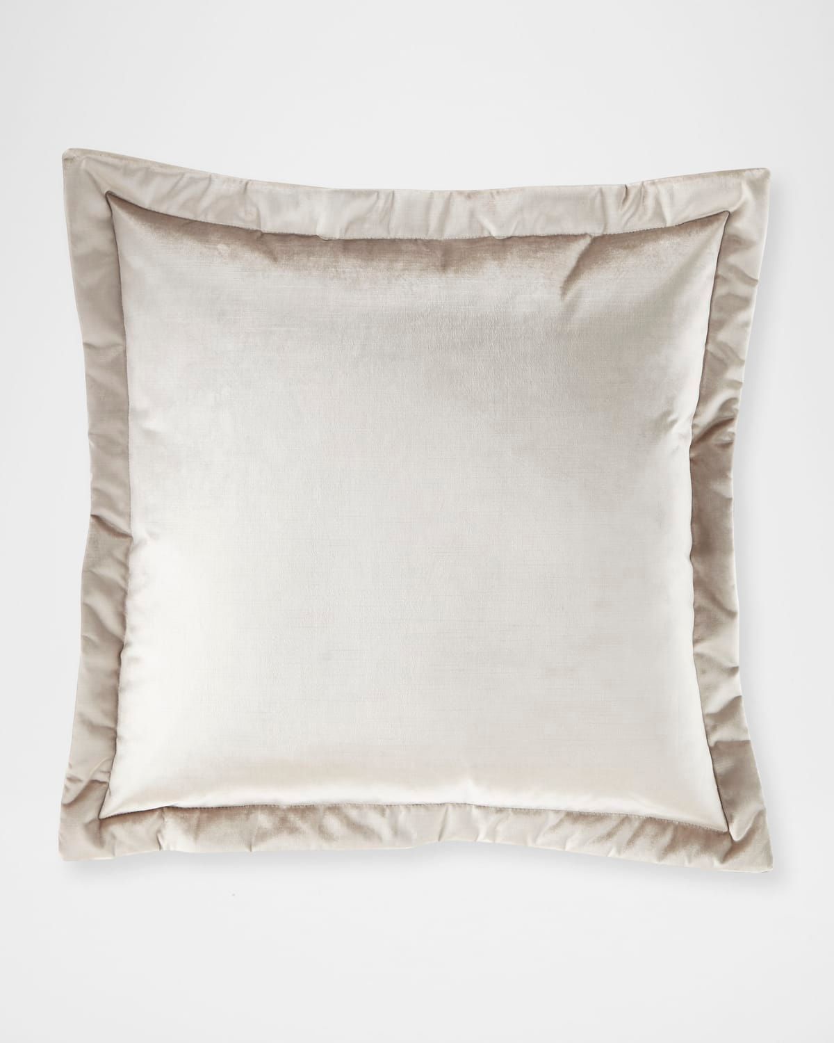 Pebble Solid Velvet European Sham