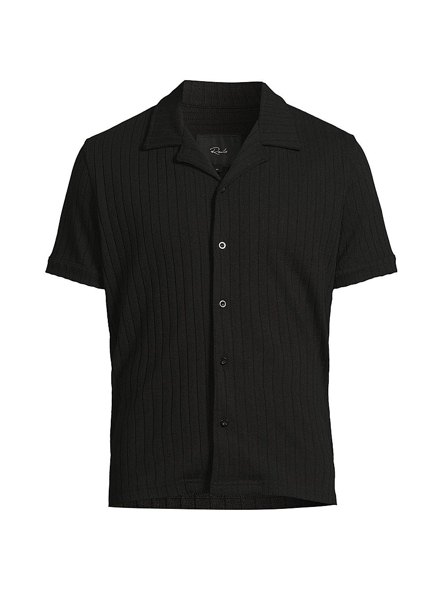 Men's Corrin Camp Shirt - Onyx - Size XXXL