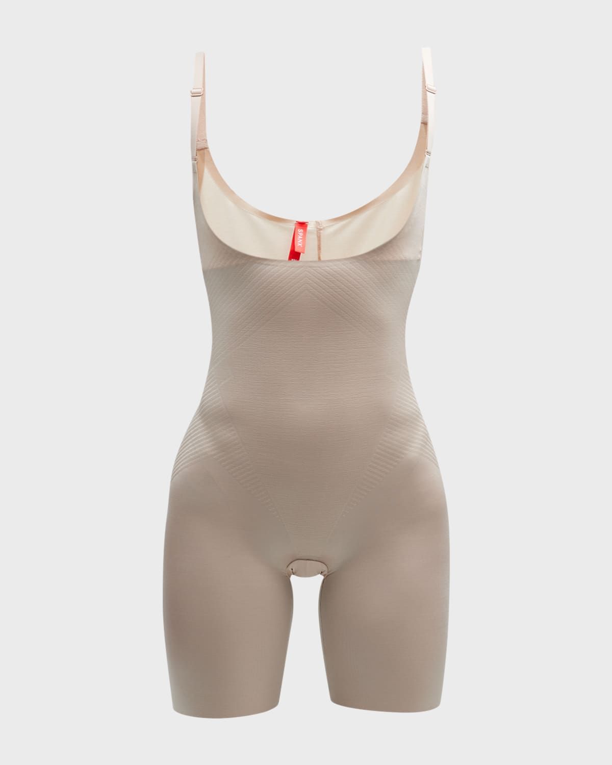 SPANXshape Invisible Open-Bust Mid-Thigh Bodysuit